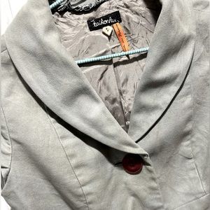 Schoolgirl Fitted Peplum Vest